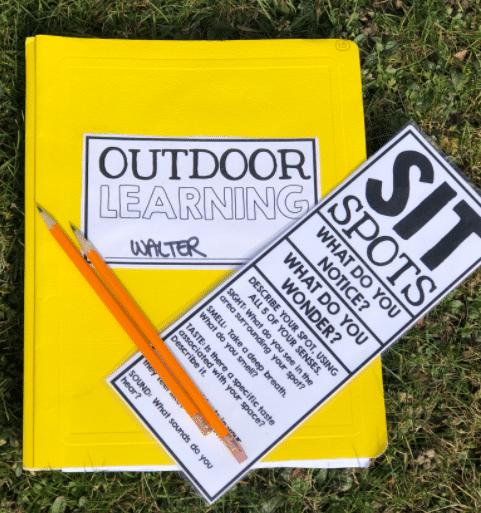 Outdoor learning journals