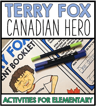 Terry Fox Activities for Elementary