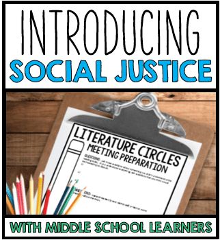 Social Justice Novels for Middle School