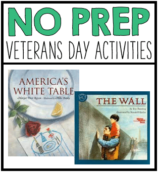 Veterans Day Activities for Elementary