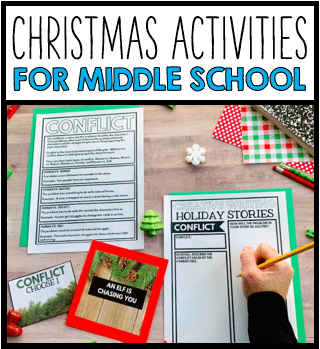 Christmas Activities for Middle School Students