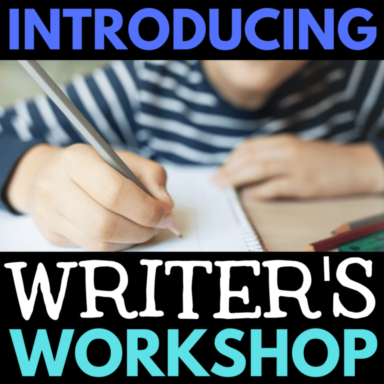 Launching Writer’s Workshop