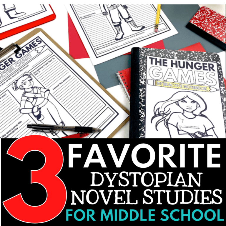 3 Dystopian Novels for Middle School