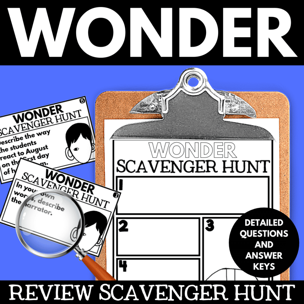 Wonder Scavenger Hunt