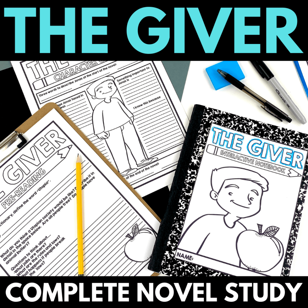 The Giver novel study