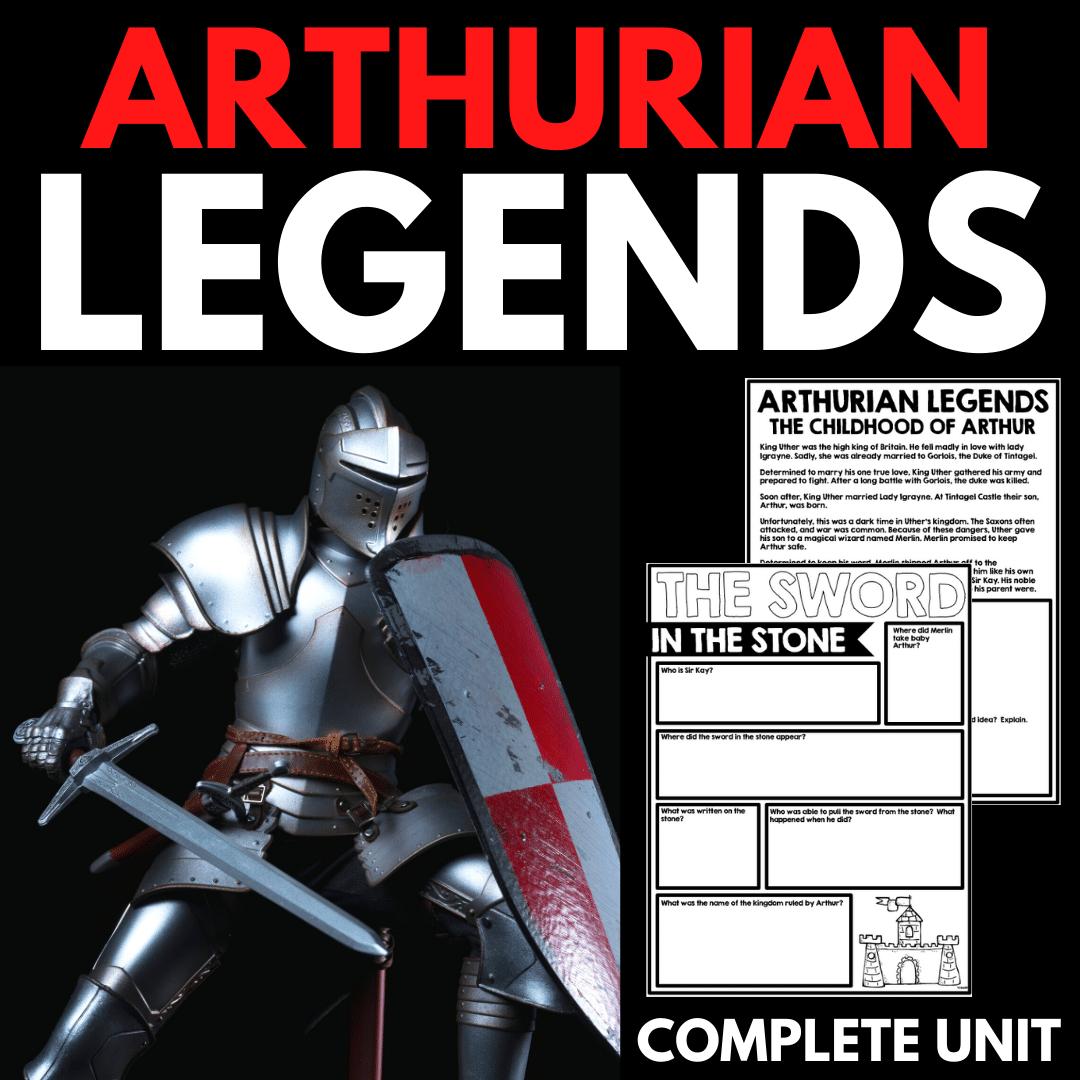 Arthurian Legends Activities - Creative Classroom Core