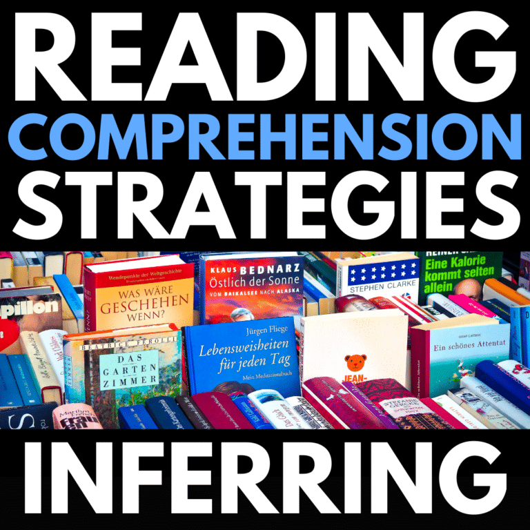 Inferring to improve reading comprehension