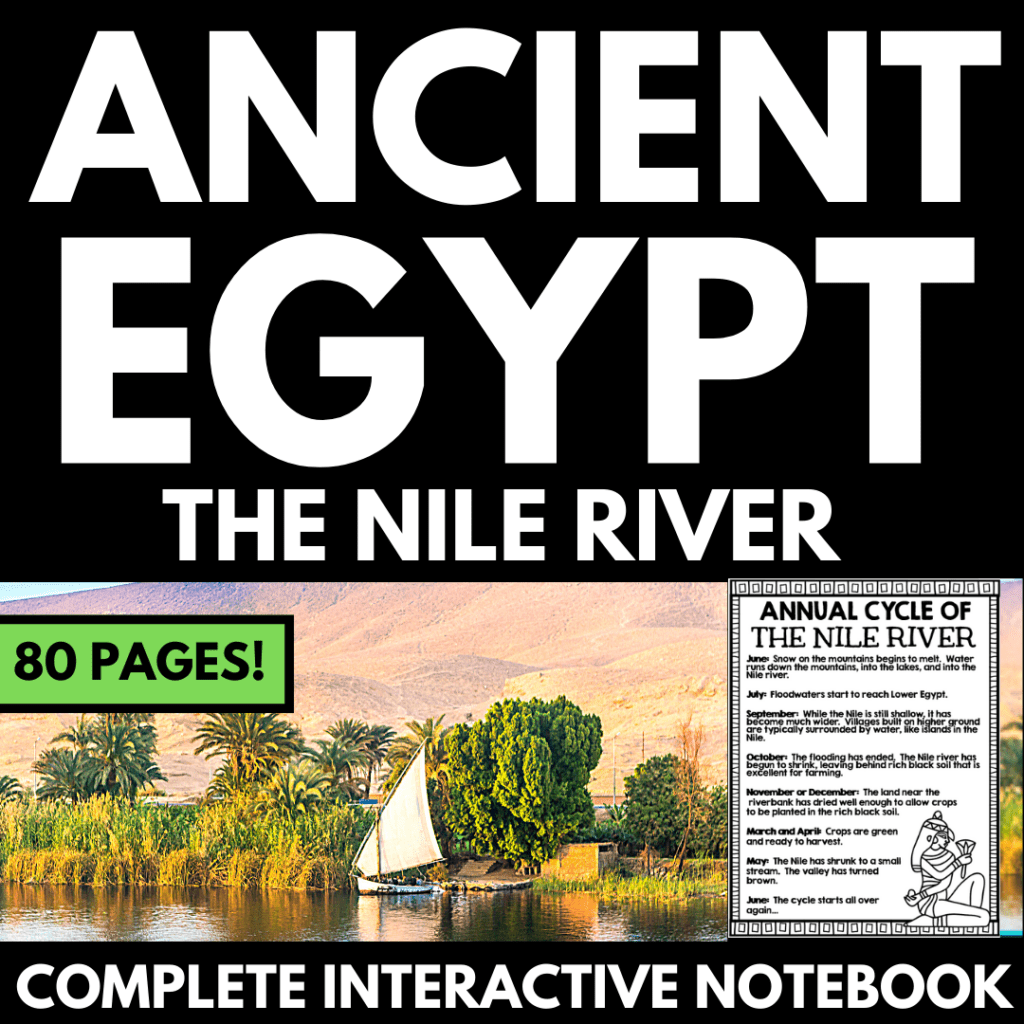 The Nile River teaching ideas
