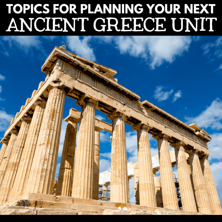 9 Essential Topics For Your Next Ancient Greece Unit - Creative 