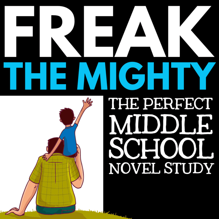 Freak the Mighty – the Perfect Middle School Novel Study