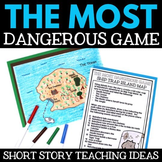 The Most Dangerous Game Short story Activities