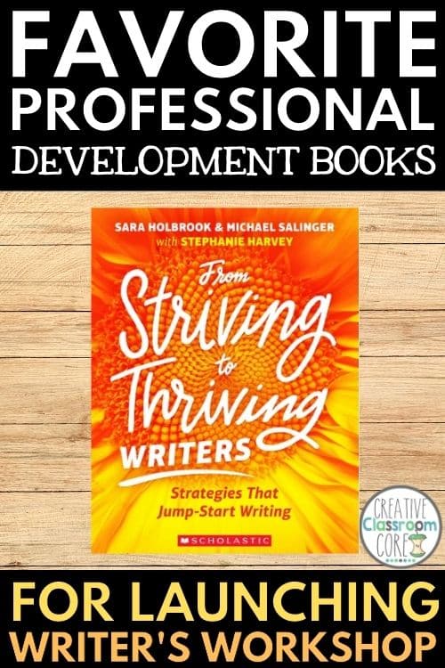Books for launching writer's workshop