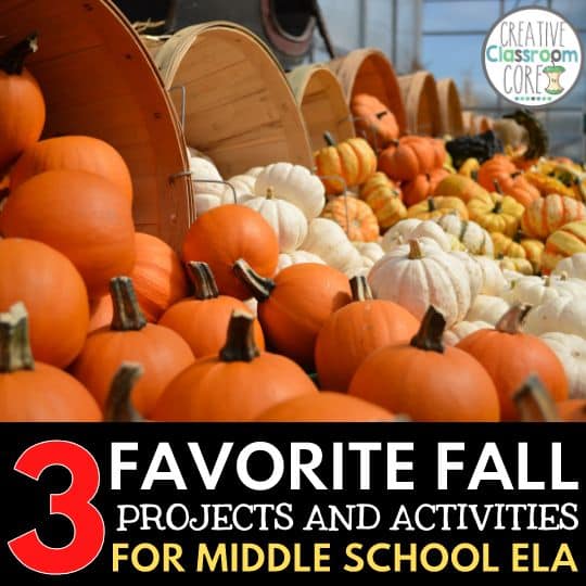 3 Fall Projects for Middle School