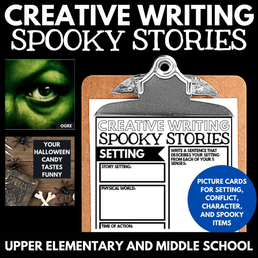 Halloween Writing Activities for Middle School