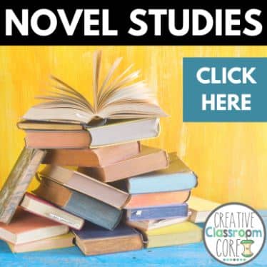 Novel study activities by Creative Classroom Core