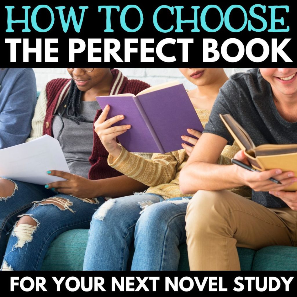 Tips for novel Study Text Selection