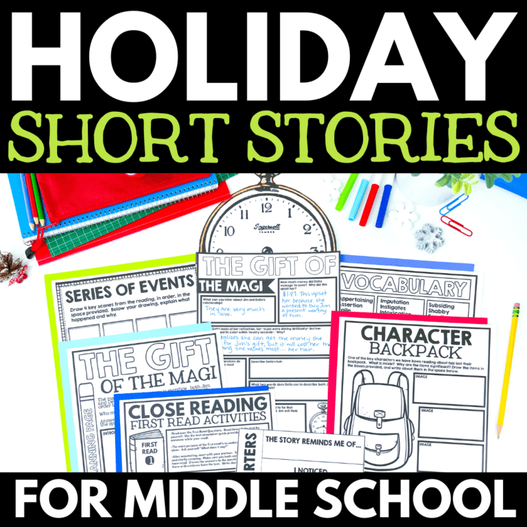 Holiday Short Stories for Middle School