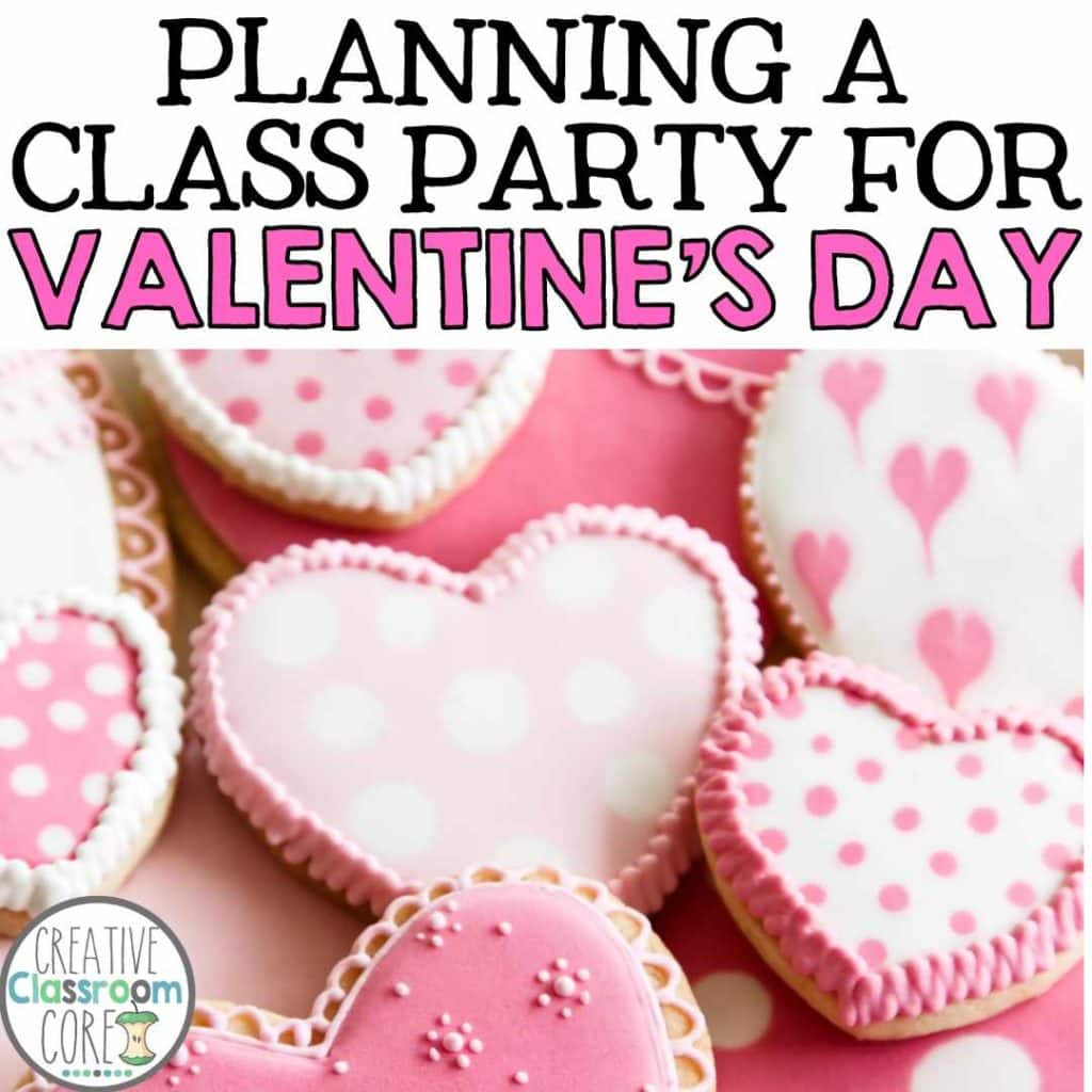 Planning a class party for Valentine's Day