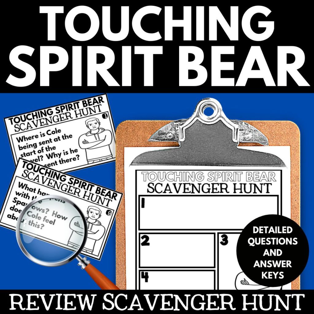 Touching spirit bear activities