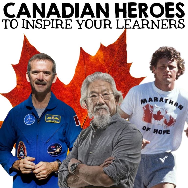 Canadian Heroes to inspire Learners