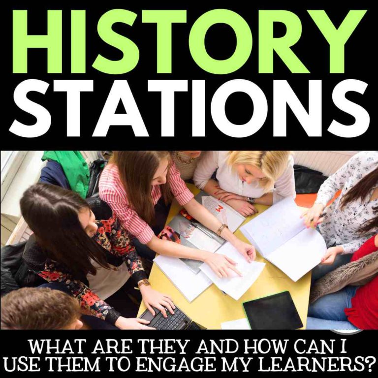 History Stations to engage your learners