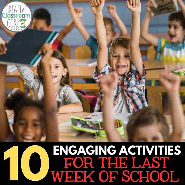10 Engaging Activities for the last week of school