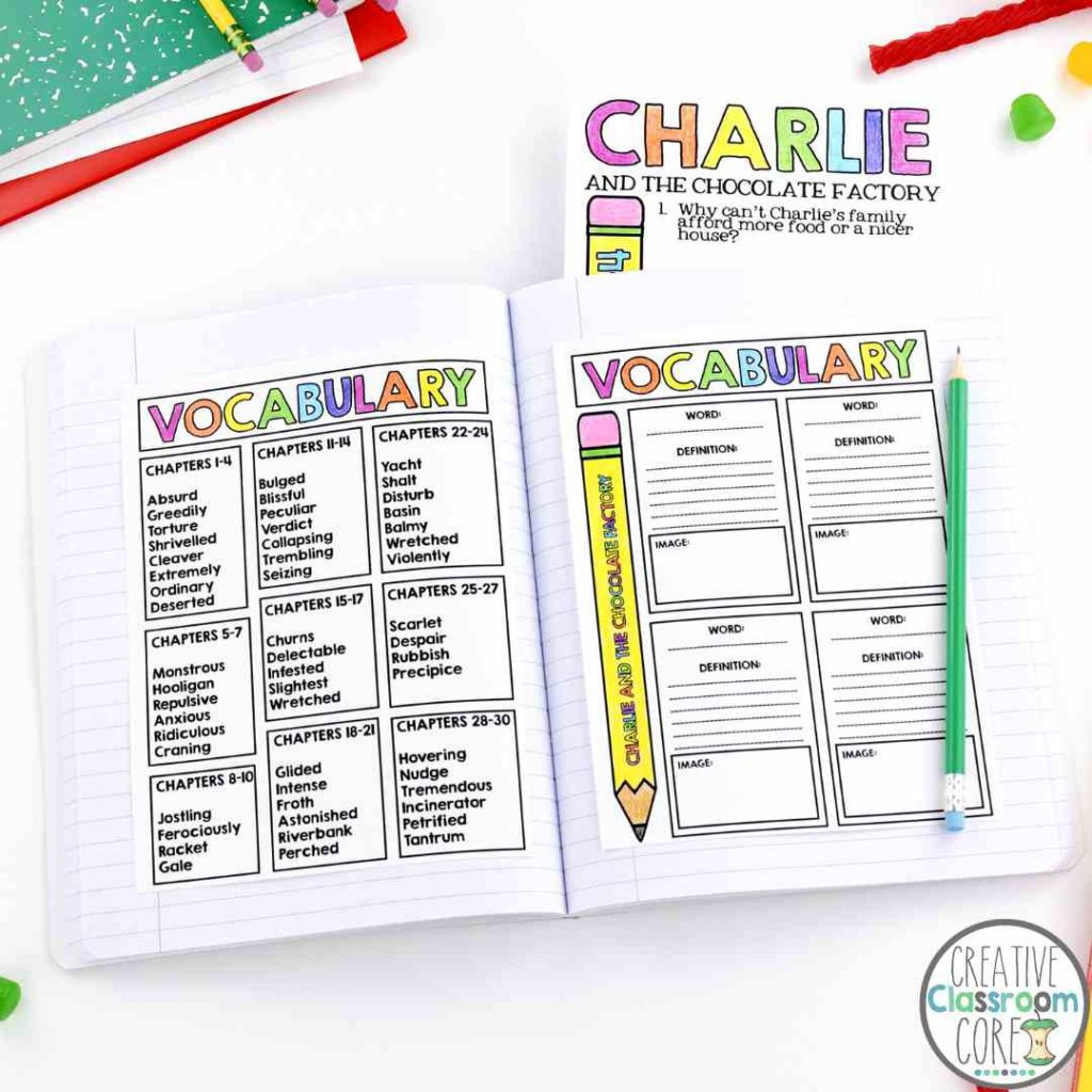 vocabulary activities for elementary
