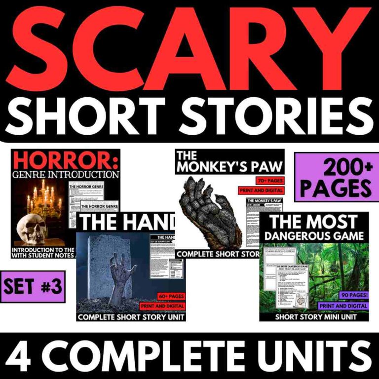 Halloween Short Stories: Part Two - Creative Classroom Core