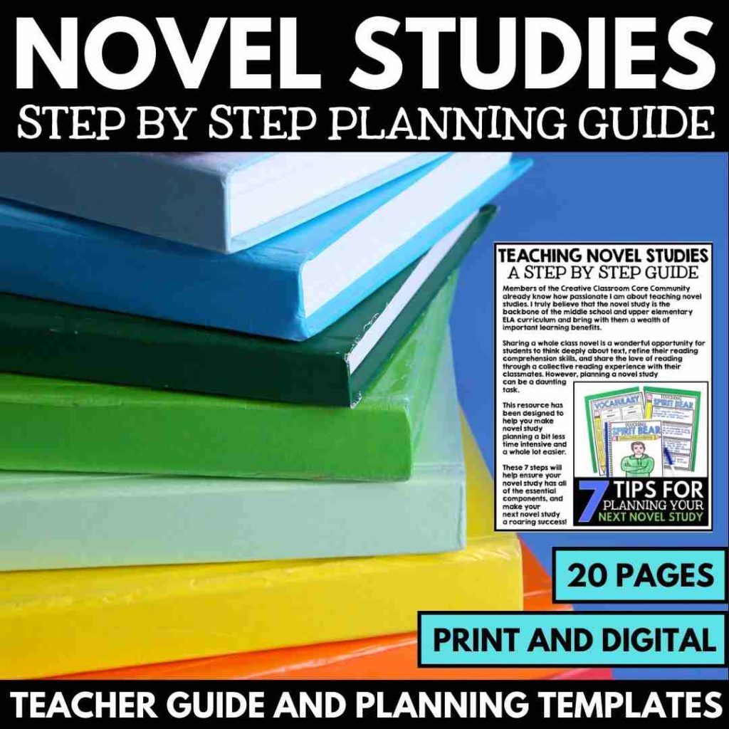 Novel study planning guide.