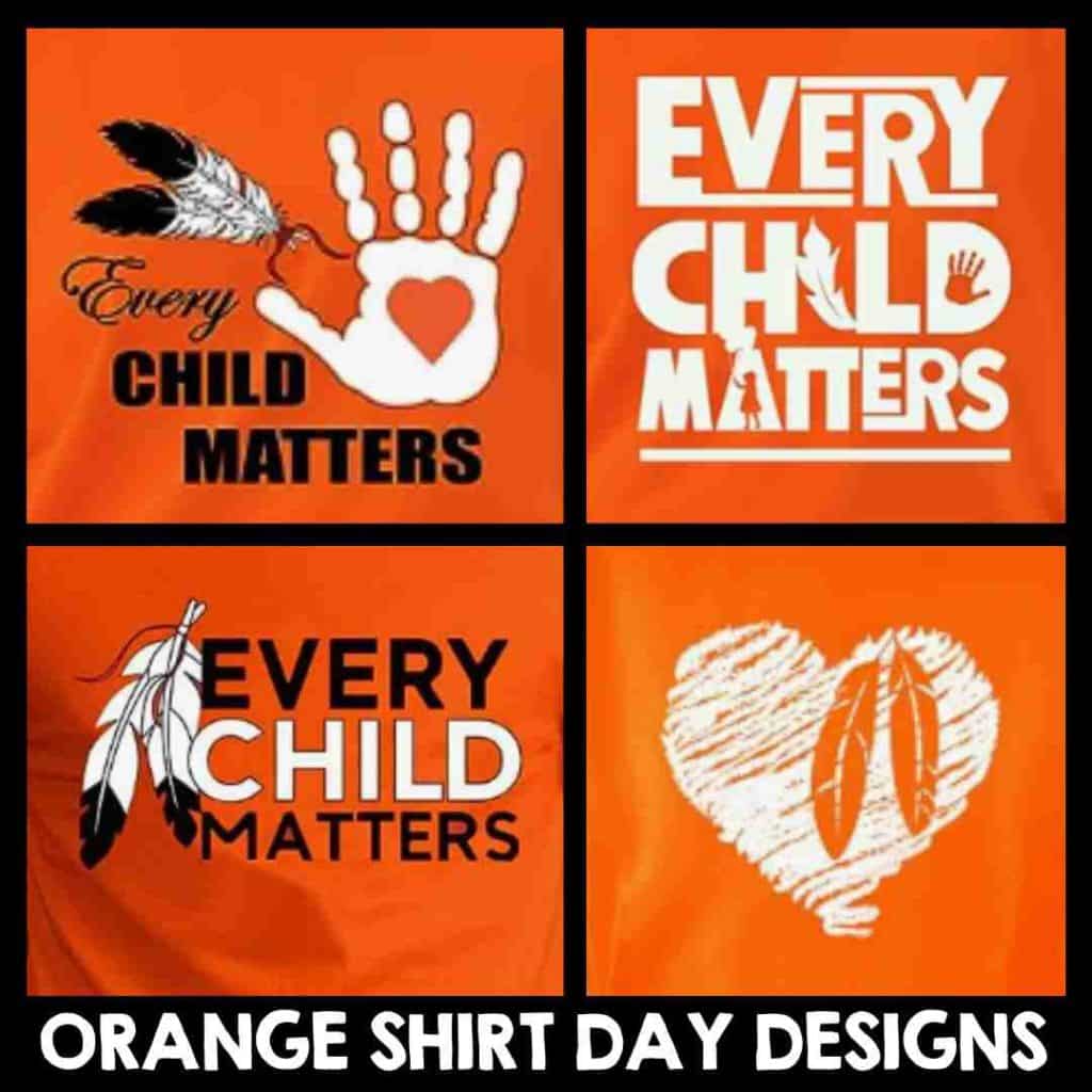Orange Shirt Day designs