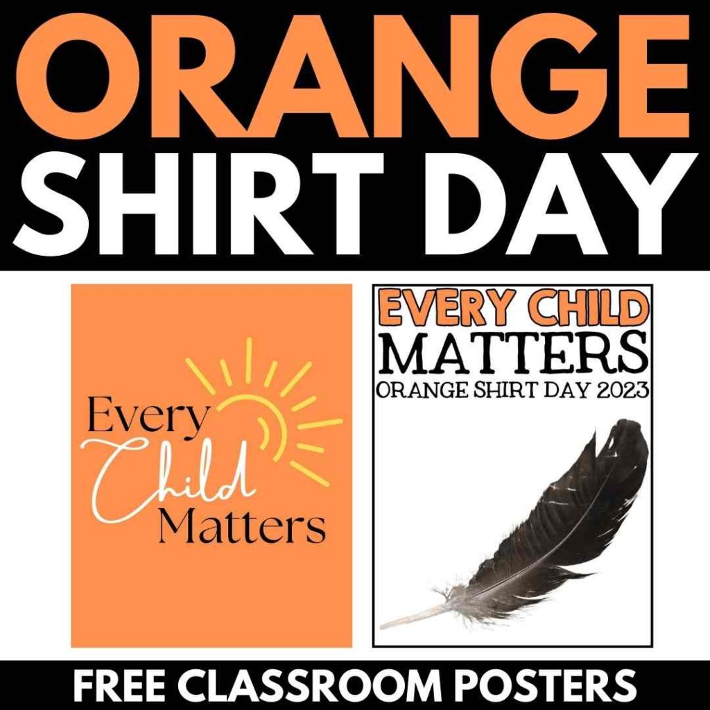 Free Orange Shirt Day Posters