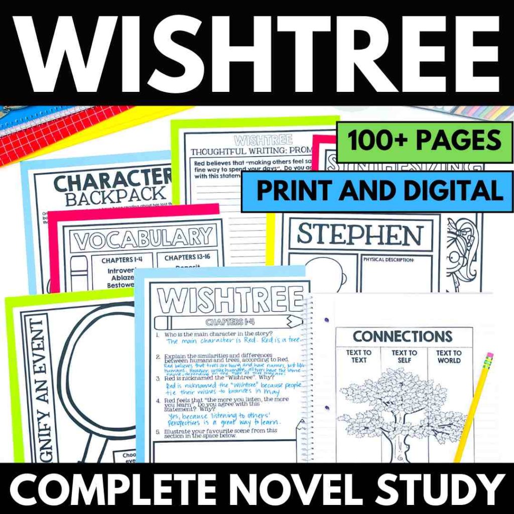Wishtree Novel Study 