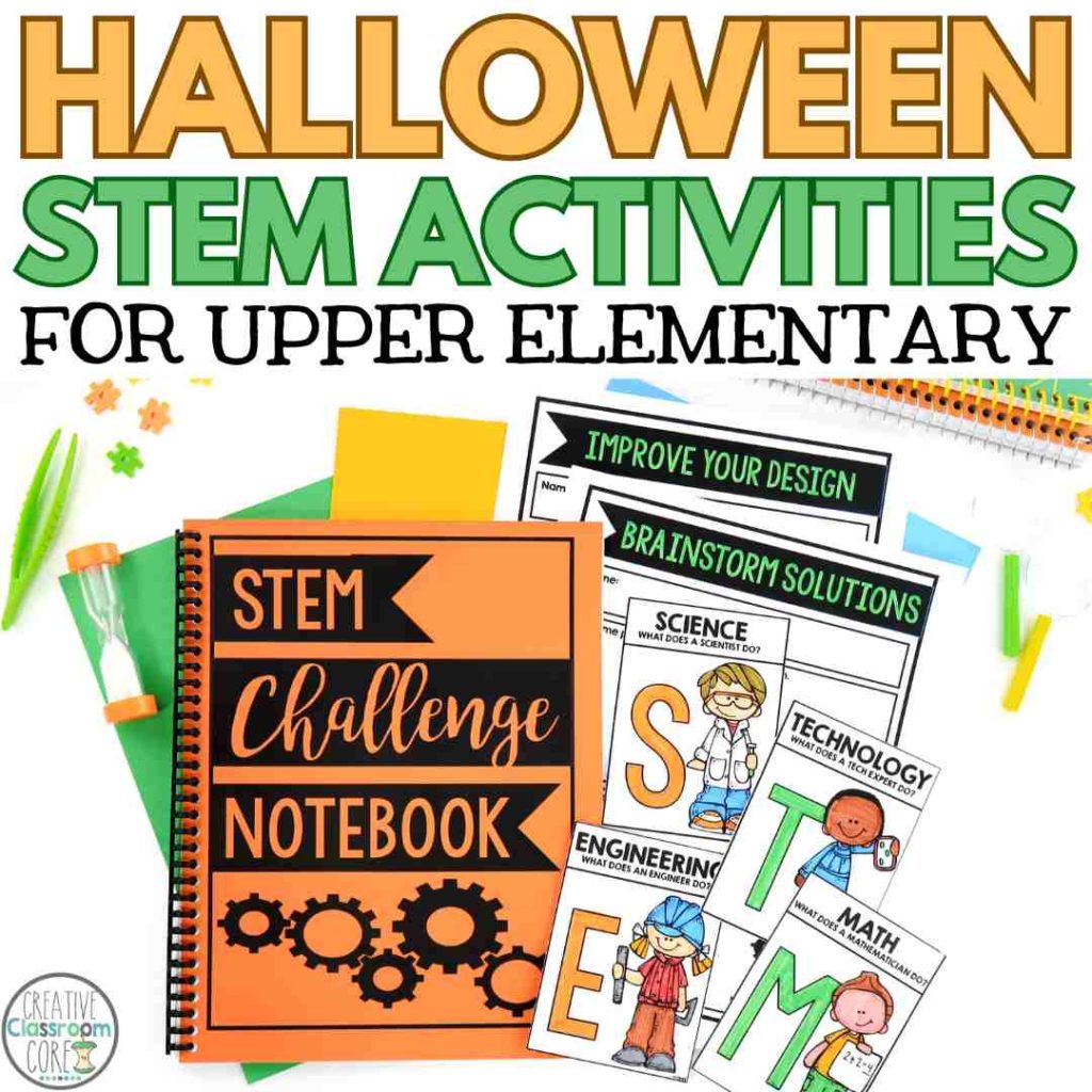 Halloween STEM Activities for Upper Elementary