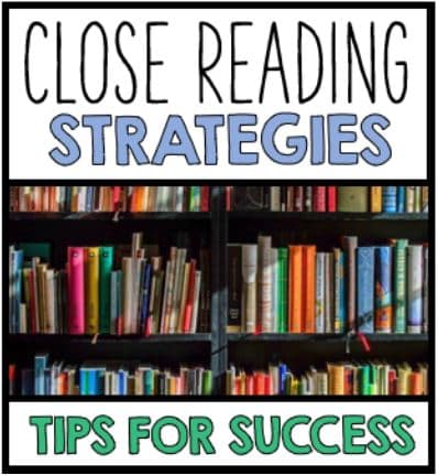 Close reading tips