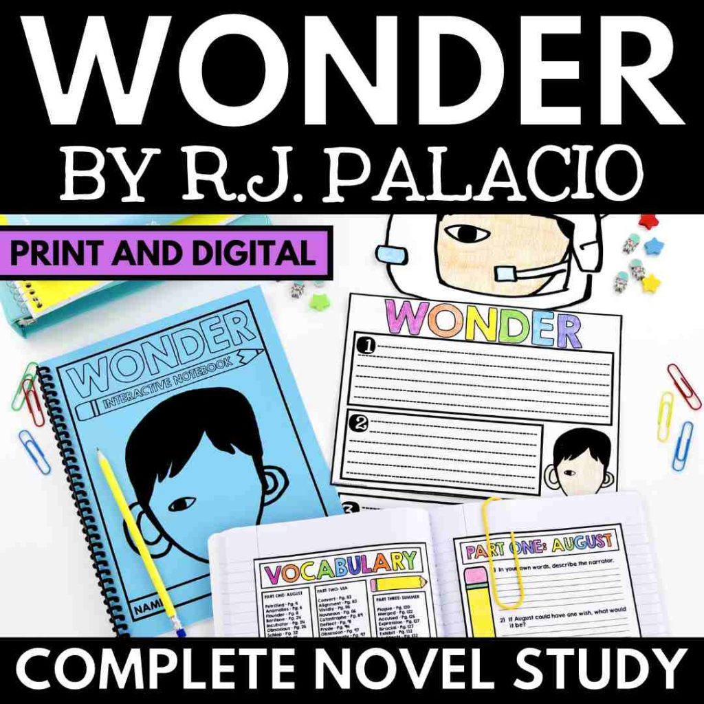 Wonder Novel Study