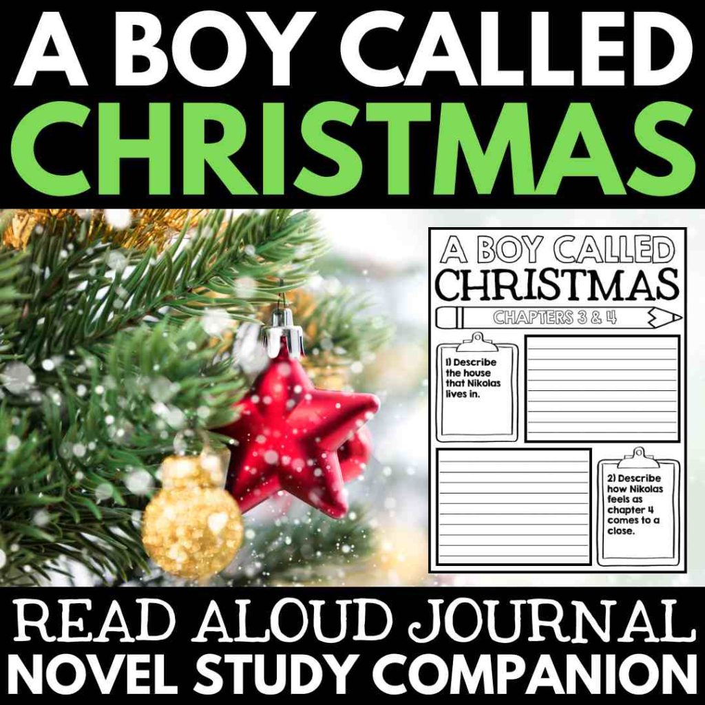 A Boy Called Christmas Novel Study