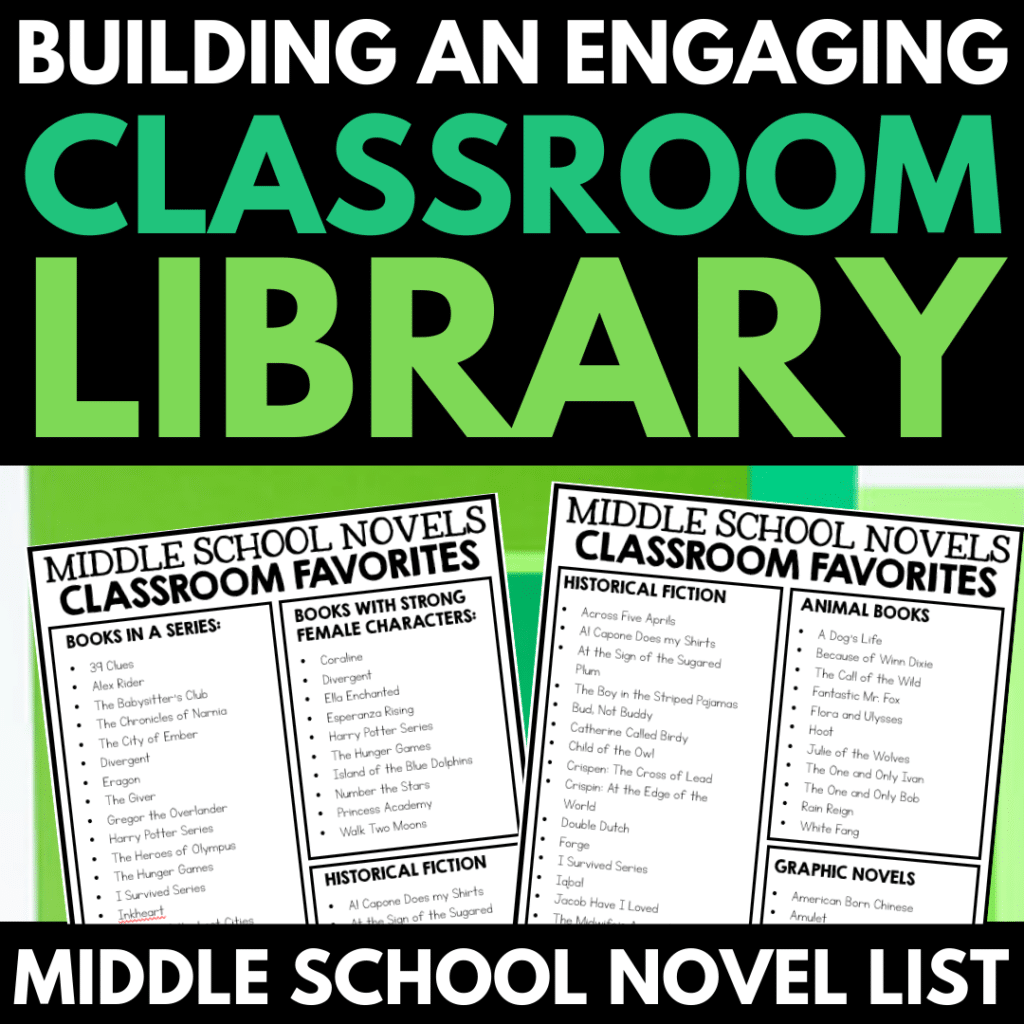 Classroom Library Book List