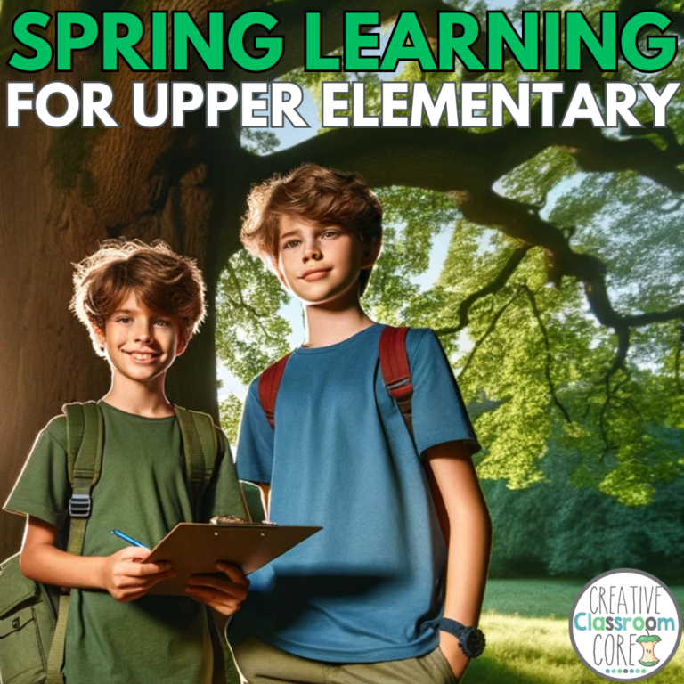 Spring Activities for Upper Elementary